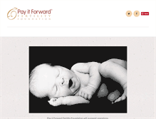 Tablet Screenshot of payitforwardfertility.org